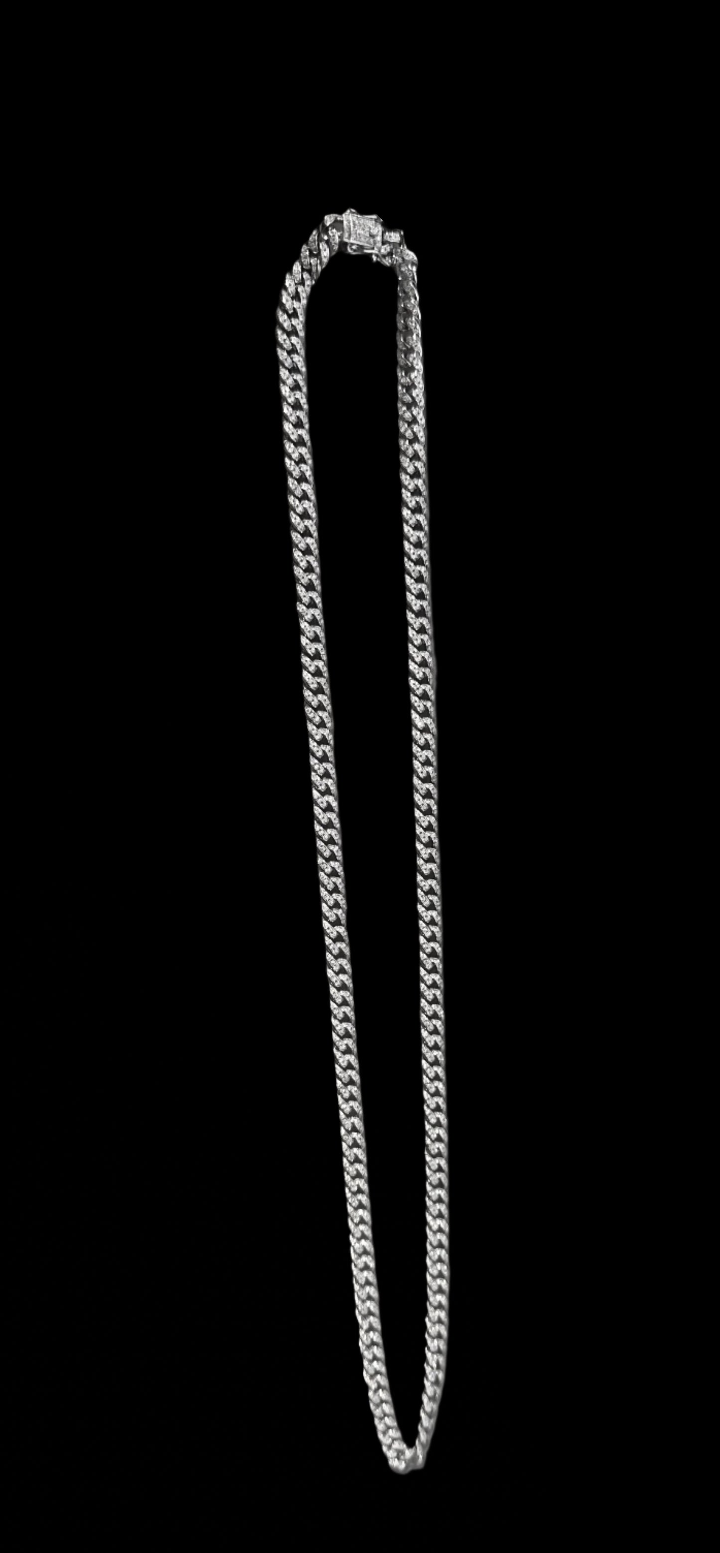 6MM VVS Moissanite Iced Out Miami Cuban Chain (22”)