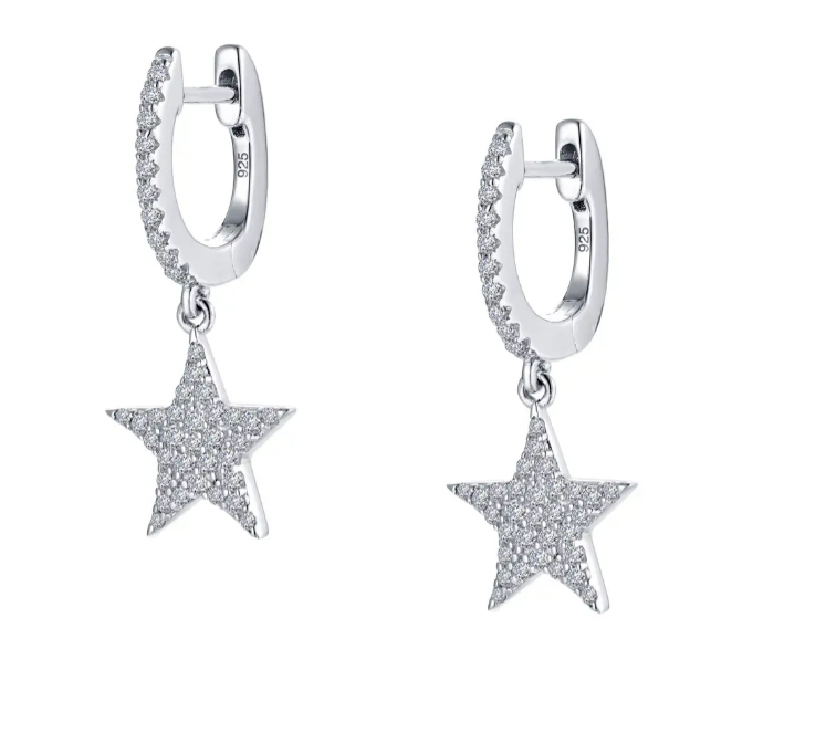 Star Drop Earrings