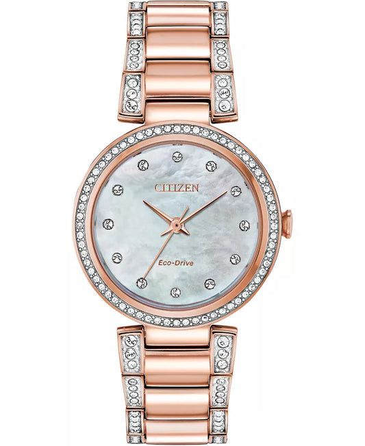 Silhouette Crystal Watch - ECO DRIVE