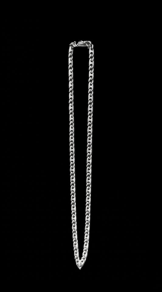 6MM VVS Moissanite Iced Out Miami/Gucci Puff Link Chain (22”)