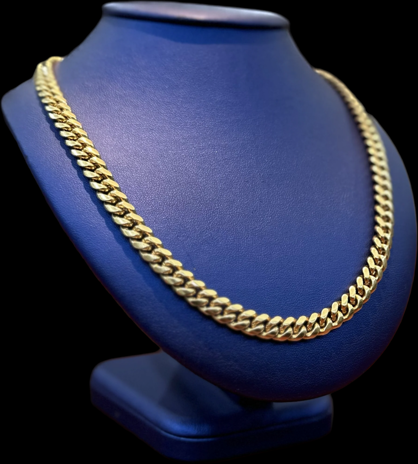 8MM, 14K Solid Miami Cuban Chain (28”)