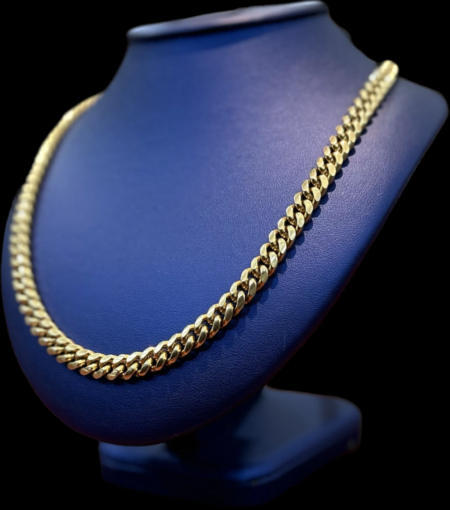 8MM, 14K Solid Miami Cuban Chain (28”)