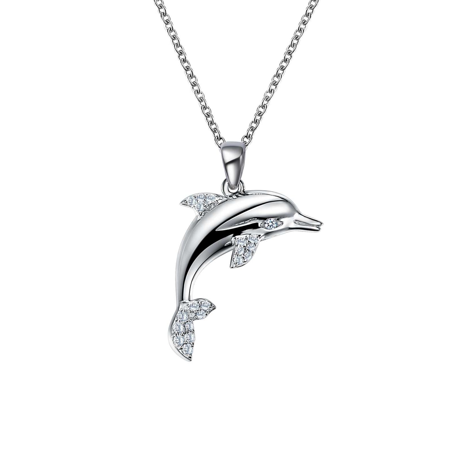 Leaping Dolphin Necklace